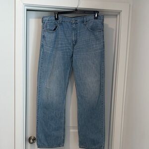 Levi's Light Blue Straight Jeans